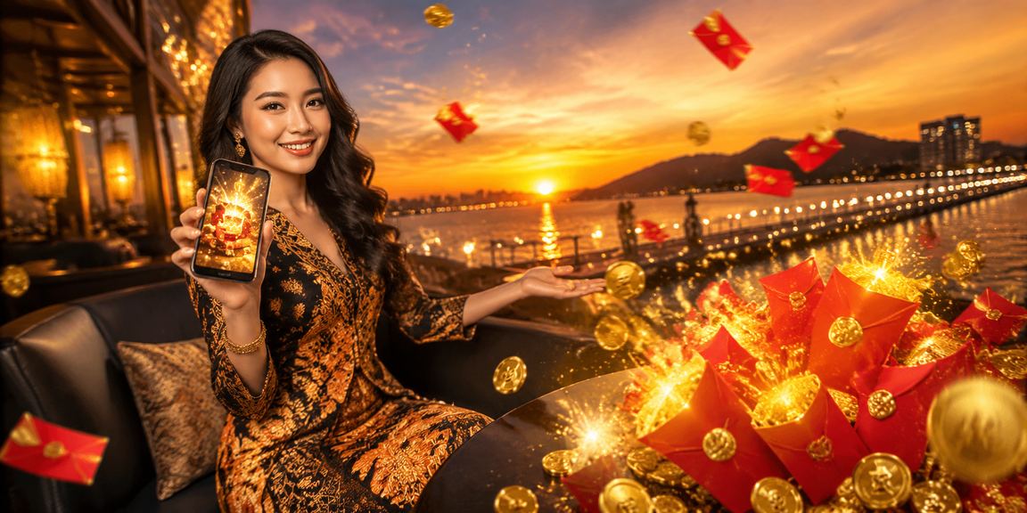 Players receive red packet bonuses during festivals in Kota Kinabalu