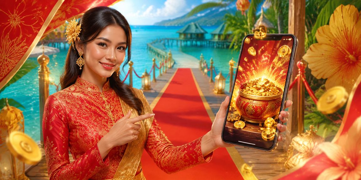 A player enjoying virtual sports during Hari Raya in Sabah